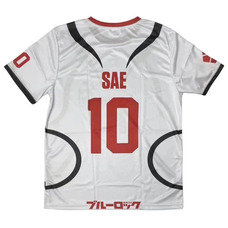 Maillot Anime Sae Itoshi - Blue Lock Jersey #10 Impression 3D 2026