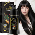 3 In 1 Instant Coloring Shampo Change Hair Color Gray Hair to Black Natural Black Color for Men Women Hair Dye Deep Nourishing