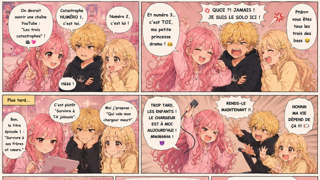 Manga comics
