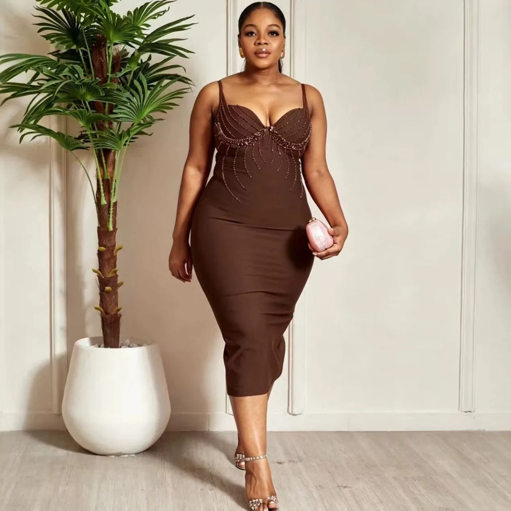 African Dresses For Women Vetement Femme Dashiki Abaya Midi Dress Africa Clothes Dashiki Ankara Dresses 2026 Summer Autumn New