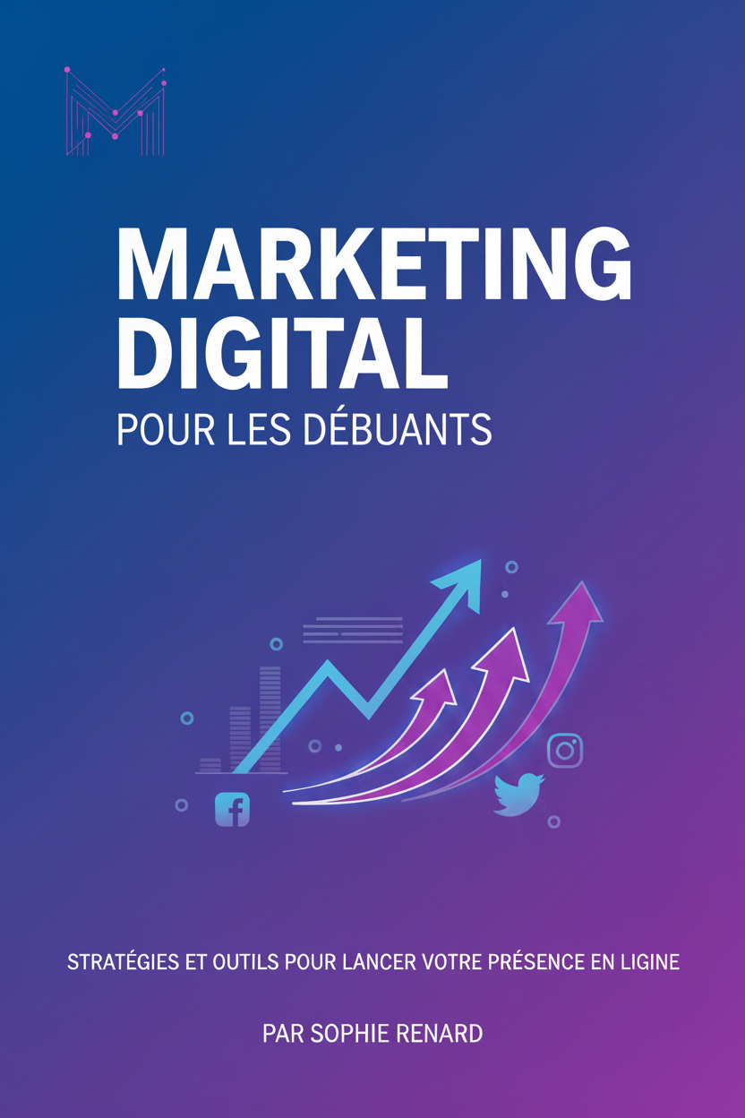 Couverture Marketing Digital pour les Débutants